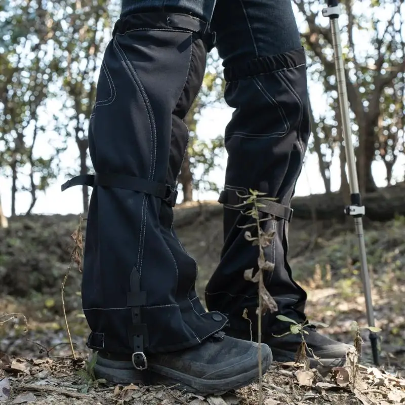 Quick Releases Snake Proof Shoes Gaiters For Men Women Hiking Secures Fit Lightweight Water Resistant Leg Guards