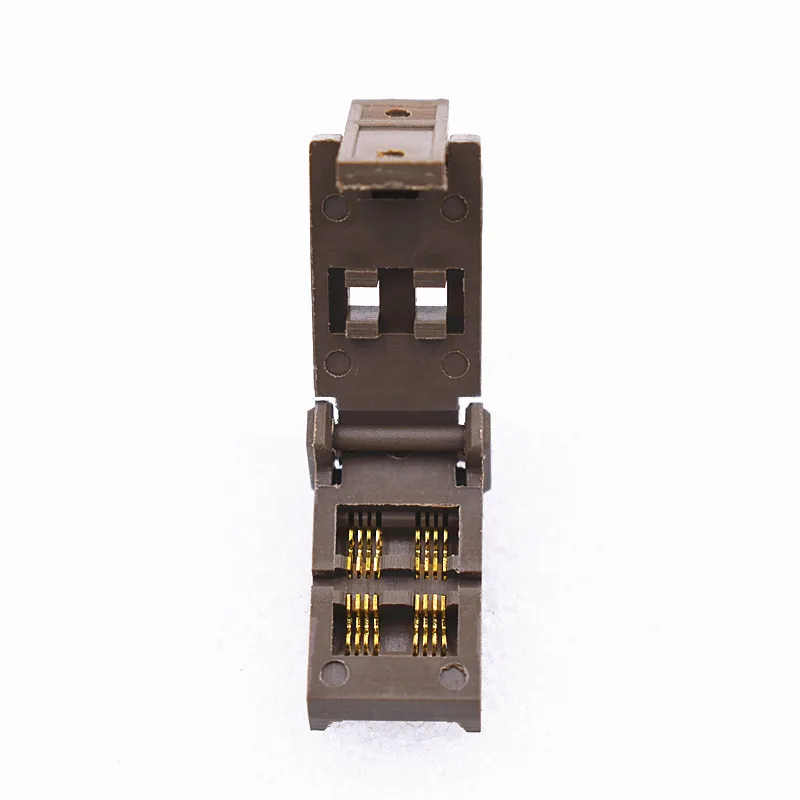 HMILU manufacturer wholesale IC burning seat gold-plated 0.65 pitch programming aging fixture SOT23-8L test seat