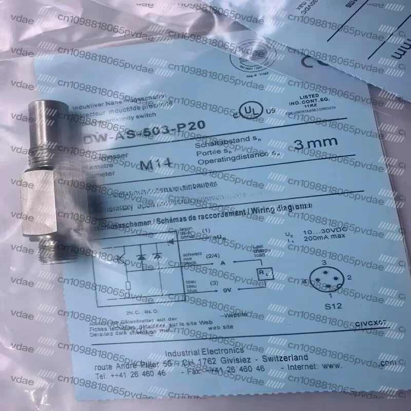 tool parts   Brand New Proximity Switch DW-AS-503-P20 DW-AS-501-P20 Complete Models Fast Delivery