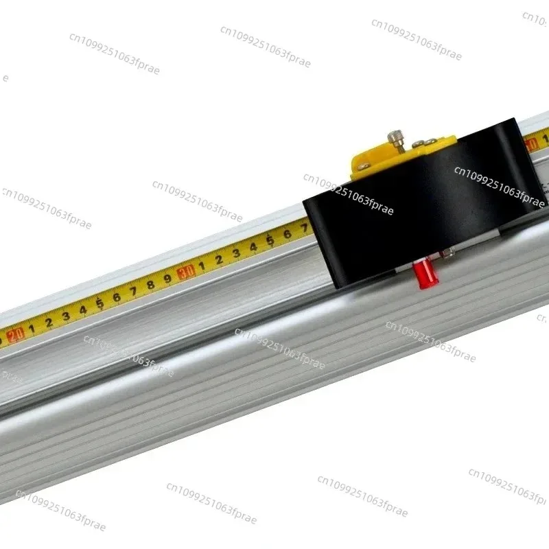 Aluminum Alloy Anti-Slip KT Board Cutting Ruler, Hook Knife Advertising Art Ruler For Sliding Protection Positioning