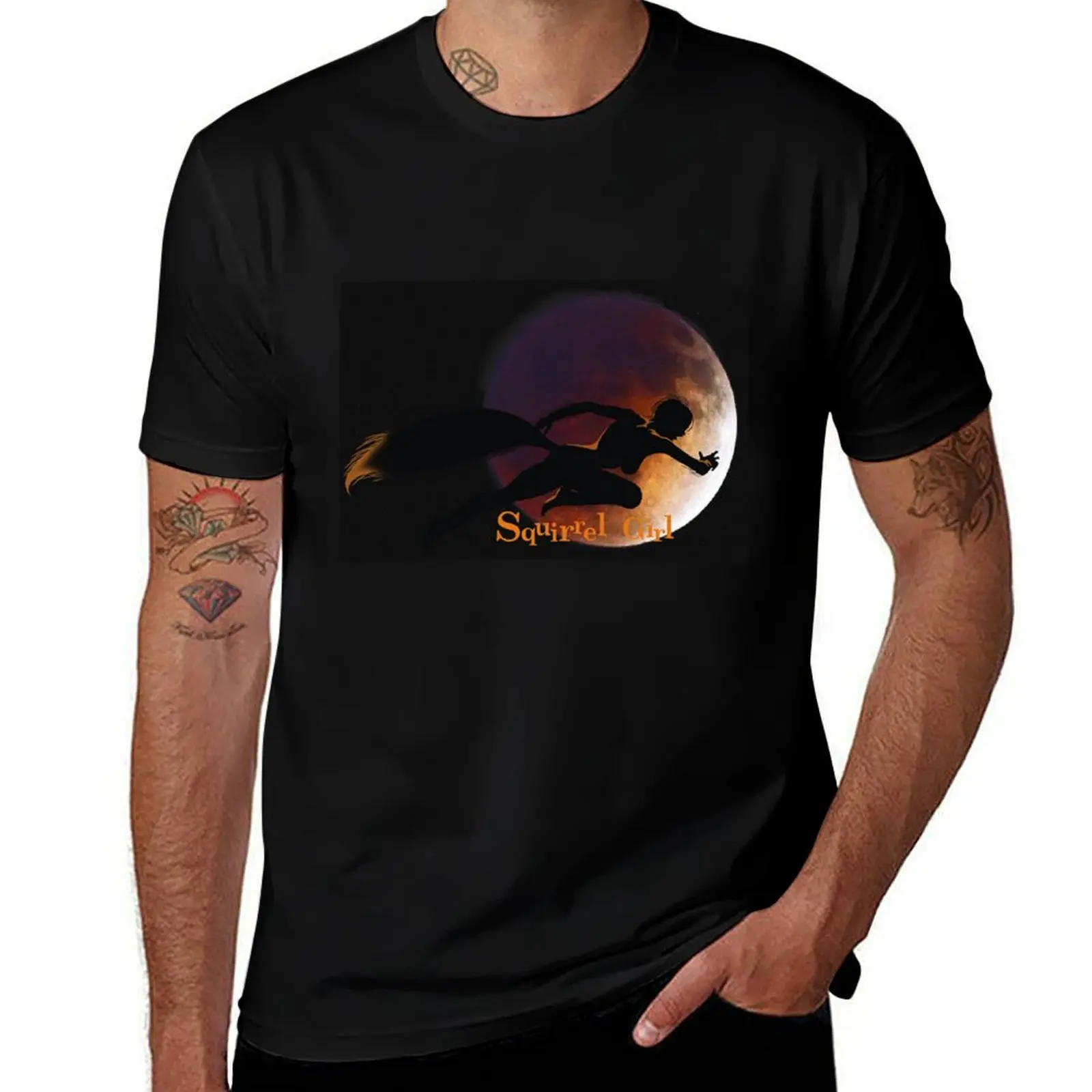 

Unbeatable Squirrel Girl T-Shirt blue lock summer 2025 oversized t shirt mens t shirts pack