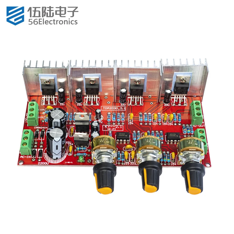 TDA2030 Power Amplifier Welding Kit Electronic DIY Kit for Adults Electronic Spare Parts Self Assembly Components