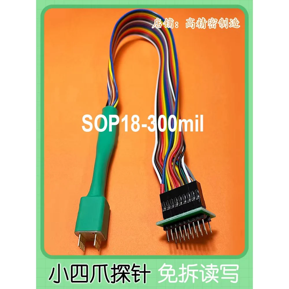 Chip Soic16 Sop16 Sop18 Burn-in Test Pin Probe Spring Pin Pitch 1,27