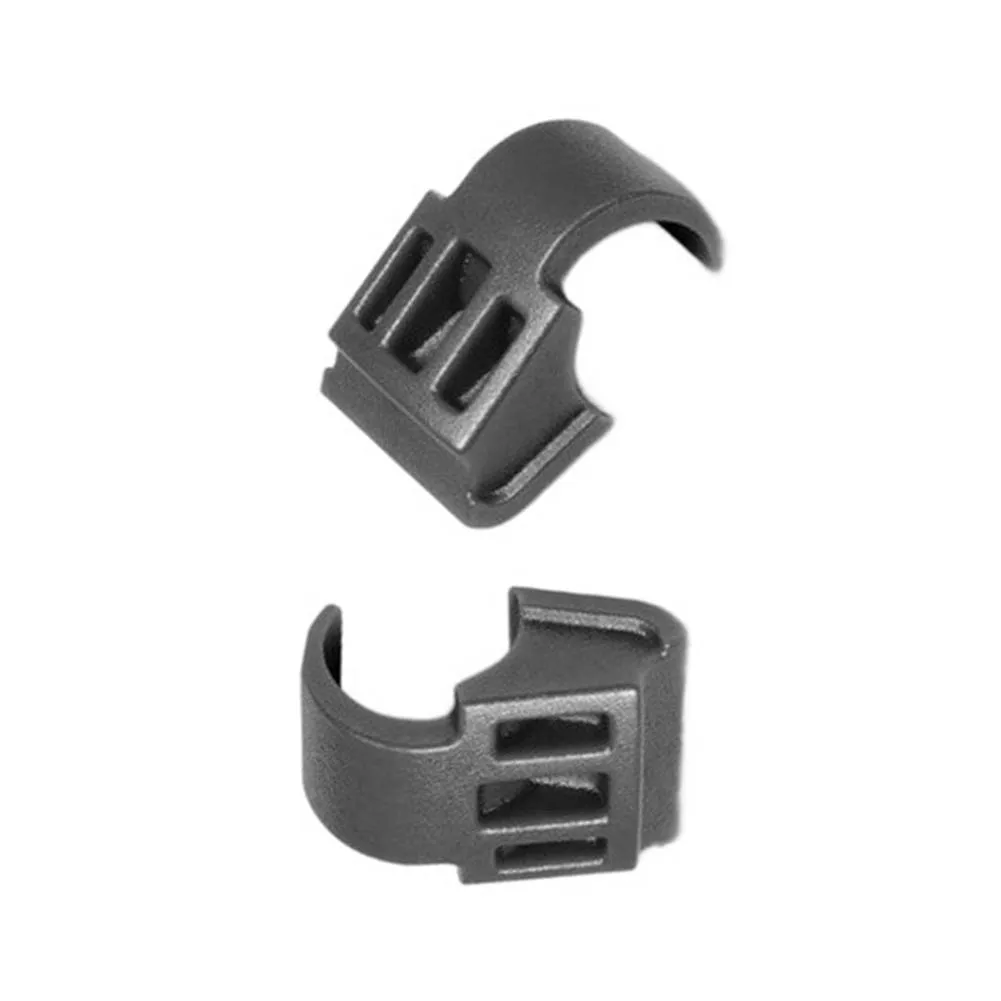 50pcs 86 Degree Cabinet Door Stop Limiter Clips For Kitchen Face Frame Hinges Black Plastic Angle Restrictor Hardware