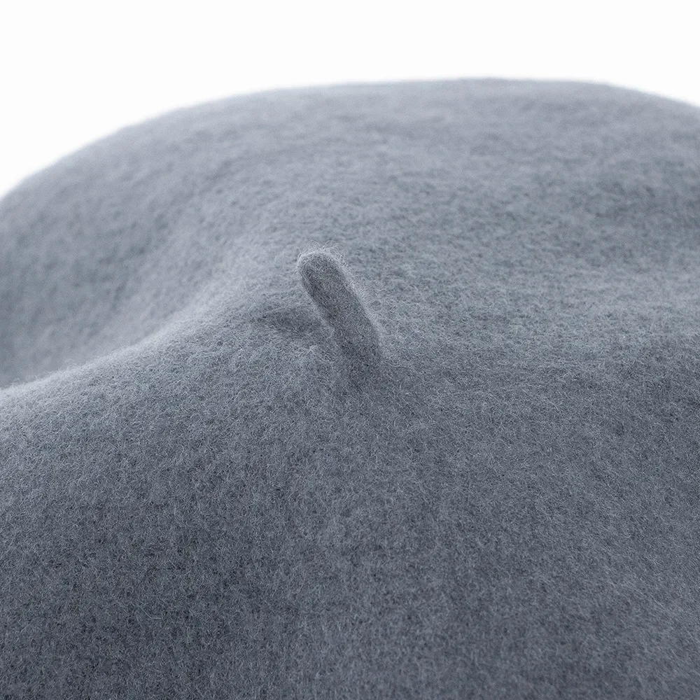2023 New Oversized 100% Wool Berets Women Autumn Winter 32cm Big Beret Large Size Men Hat Painter Hat Female Warm Walking Cap