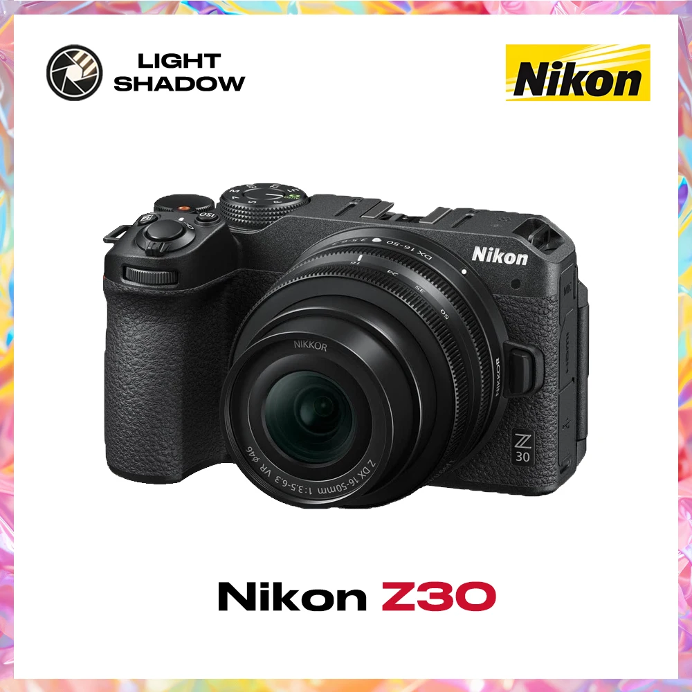 Nikon Z30 Mirrorless Camera Kit with Nikkor Z DX 16‑50mm Lens 20.9MP APS‑C 4K UHD Vari‑Angle LCD Vlog WiFi Bluetooth Camera