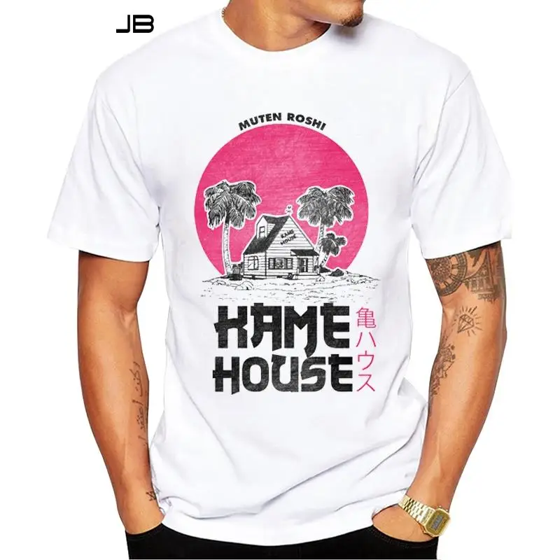 FPACE Kame House Print T-Shirt Fashion Cool O-neck Hattori Hanzo Men's T Shirt Short Sleeve Casual Men Clothing