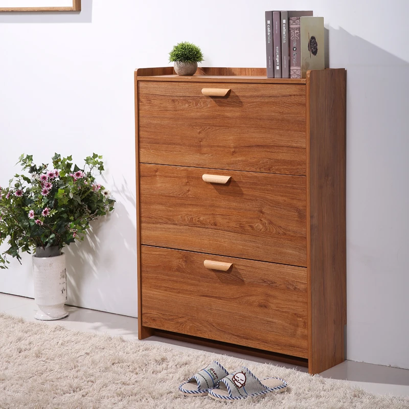 Entrance Cabinet Simple Modern Large Capacity Storage Tilting Shoe Rack