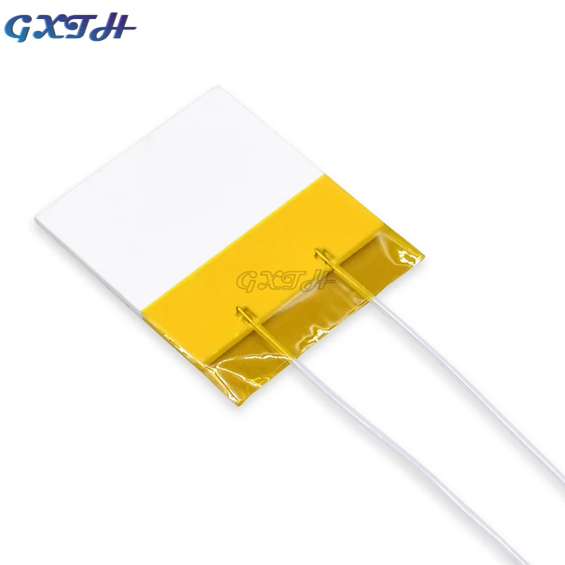 2PCS 40*40*2mm Ceramic Heating Piece Electric Heating Piece High Temperature Heating Piece Heating Plate MCH Alumina