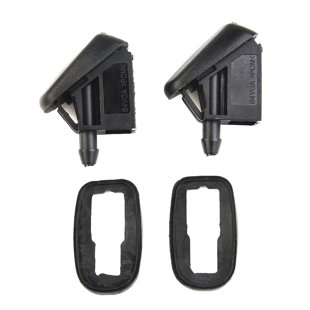 

2Pcs Front Windscreen Wiper Washer Nozzle Jet Spray Replacement For Ford Focus Mon-deo Cmax Fiesta KA Fusion