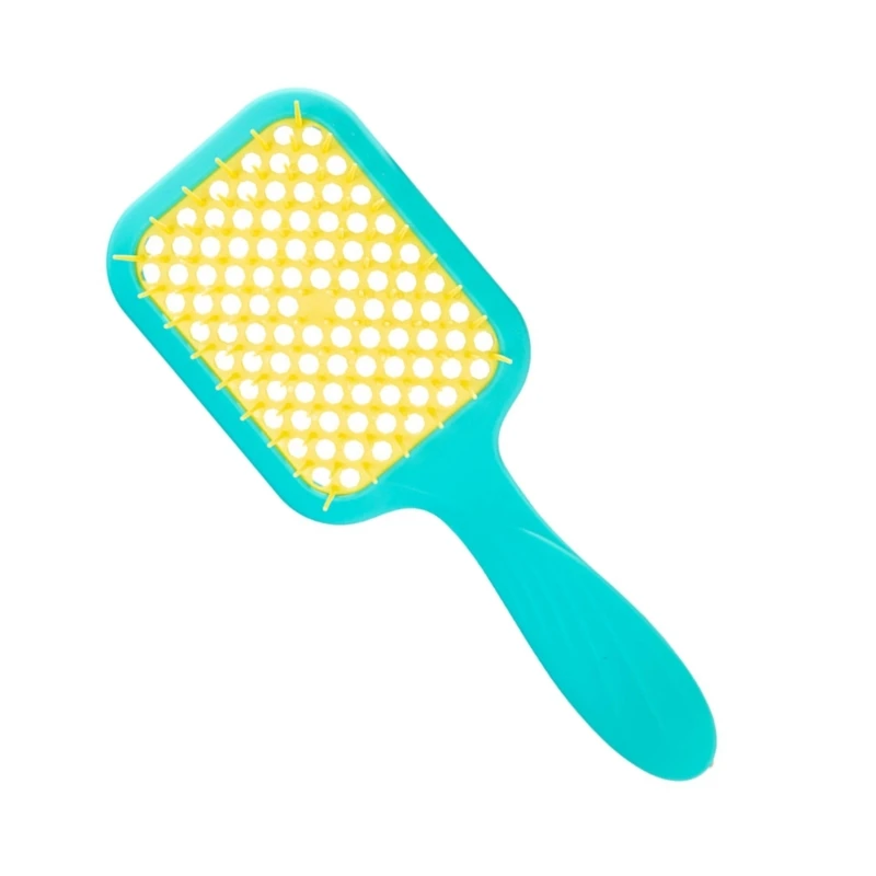 مشط الشعر لفك تشابك الشعر، فرشاة تدليك الشعر، مشط الشعر المجوف