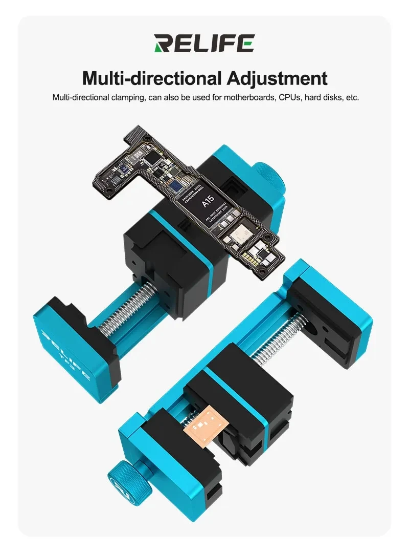 RELIFE TF3 Camera Repair Multi-function Fixture 360° Flexible Spiral Multi-angle Clamping，All-round Repair Tools