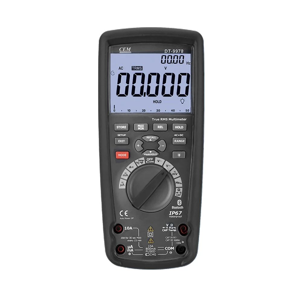 

DT-9978 Professional Digital Multimeter New 3.5'' LCD Display True RMS Auto Range