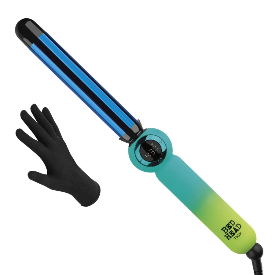 

Twirl Junkie Shine Master 1 Digital Curling Wand in Ambre for Effortless Salon-Quality Curls at Home Advanced Heat Control and