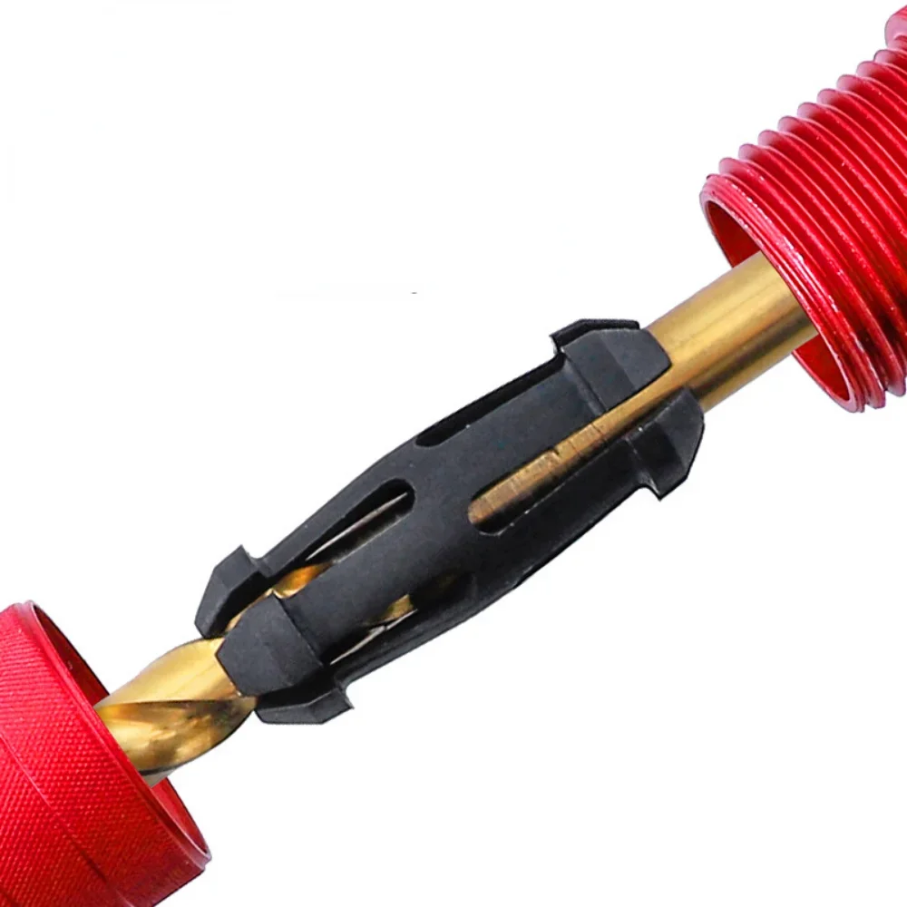 Adjustable Drill Stop Collar Aluminum Alloy Anti Slip Nylon Inner Ring Drill Stop Collar 2-5mm 6-11mm