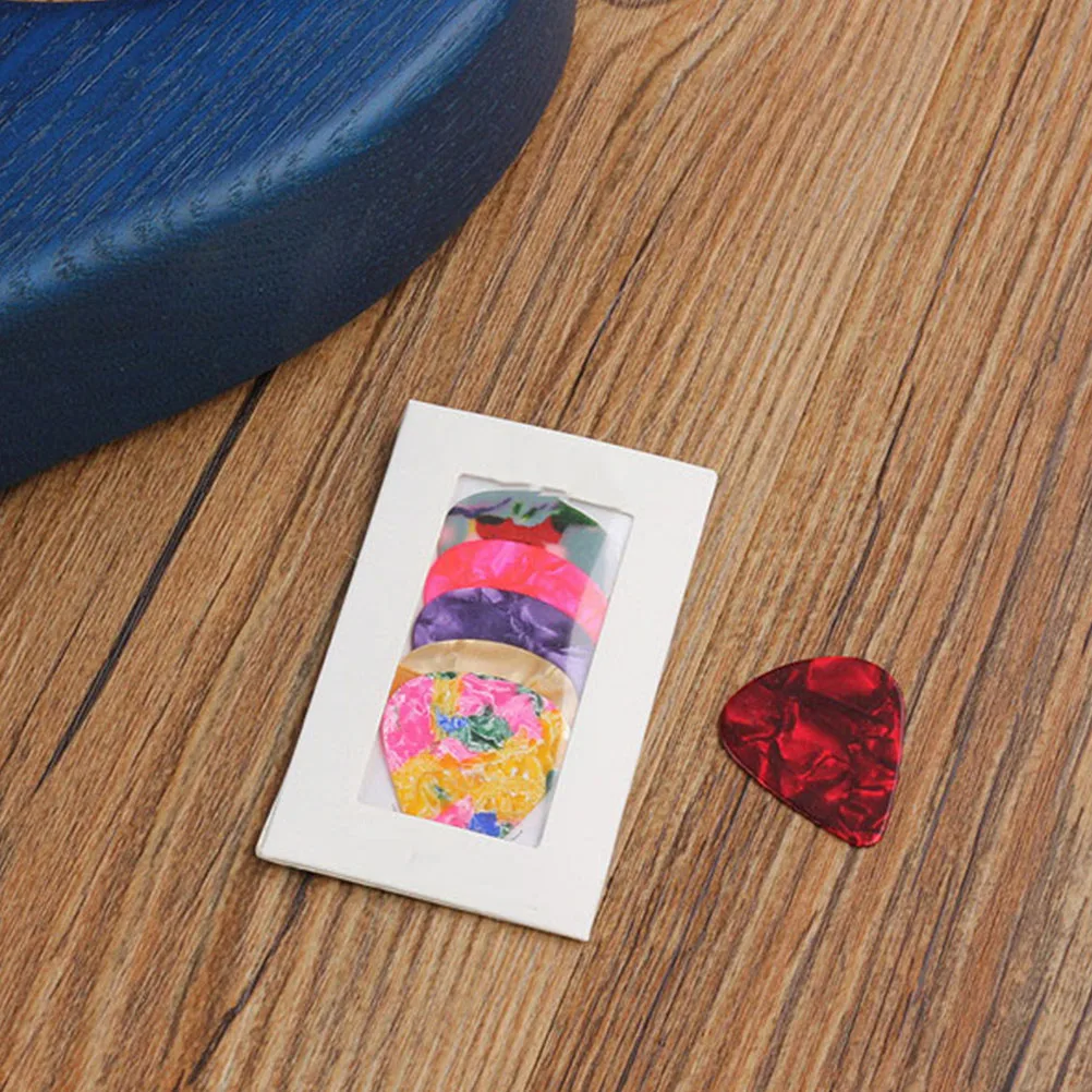 

5 Pcs Guitar Pick Set Full-bodied Sound Stringed Instrument Picks Ballad Sturdy Accessories Compact Practical