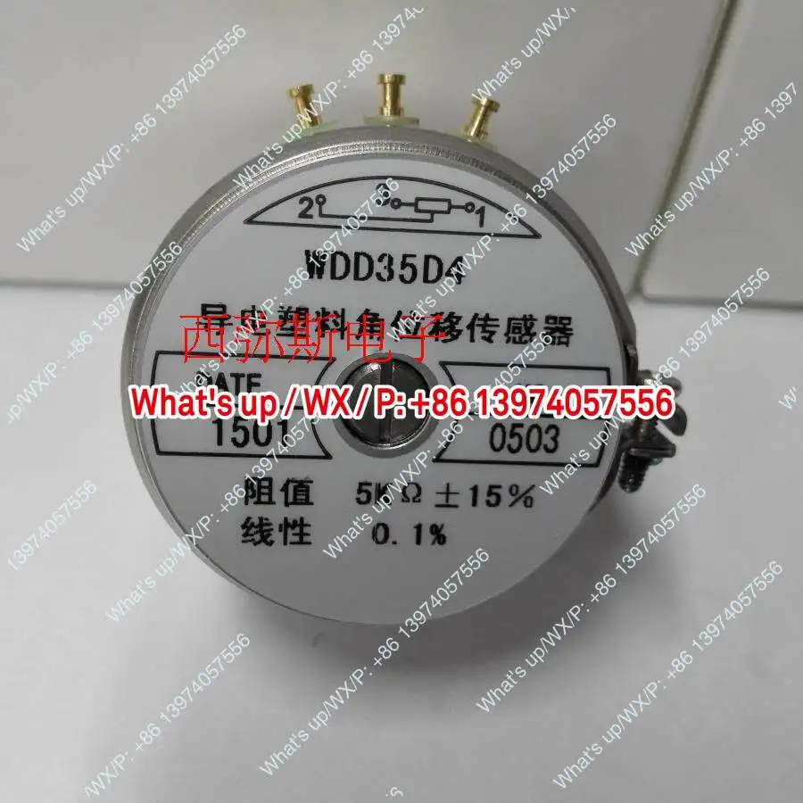 

WDD35D-4 WDD35D4 Прецизионный токопроводящий пластиковый потенциометр с датчиком углового смещения 0,5% 1K2K5K10K