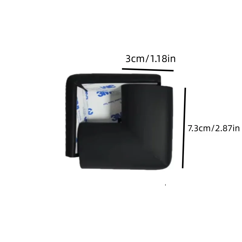 4Pcs Soft Corner Guards, Pre-Taped Table Corner Protectors, Safety Furniture Bumpers for Sharp Edges