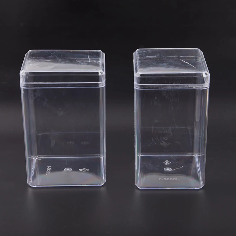 

Transparent Plastic Storage Box, 3-inch Photo Card Small Card Desktop Storage And Classification Box, Stationery Supplies