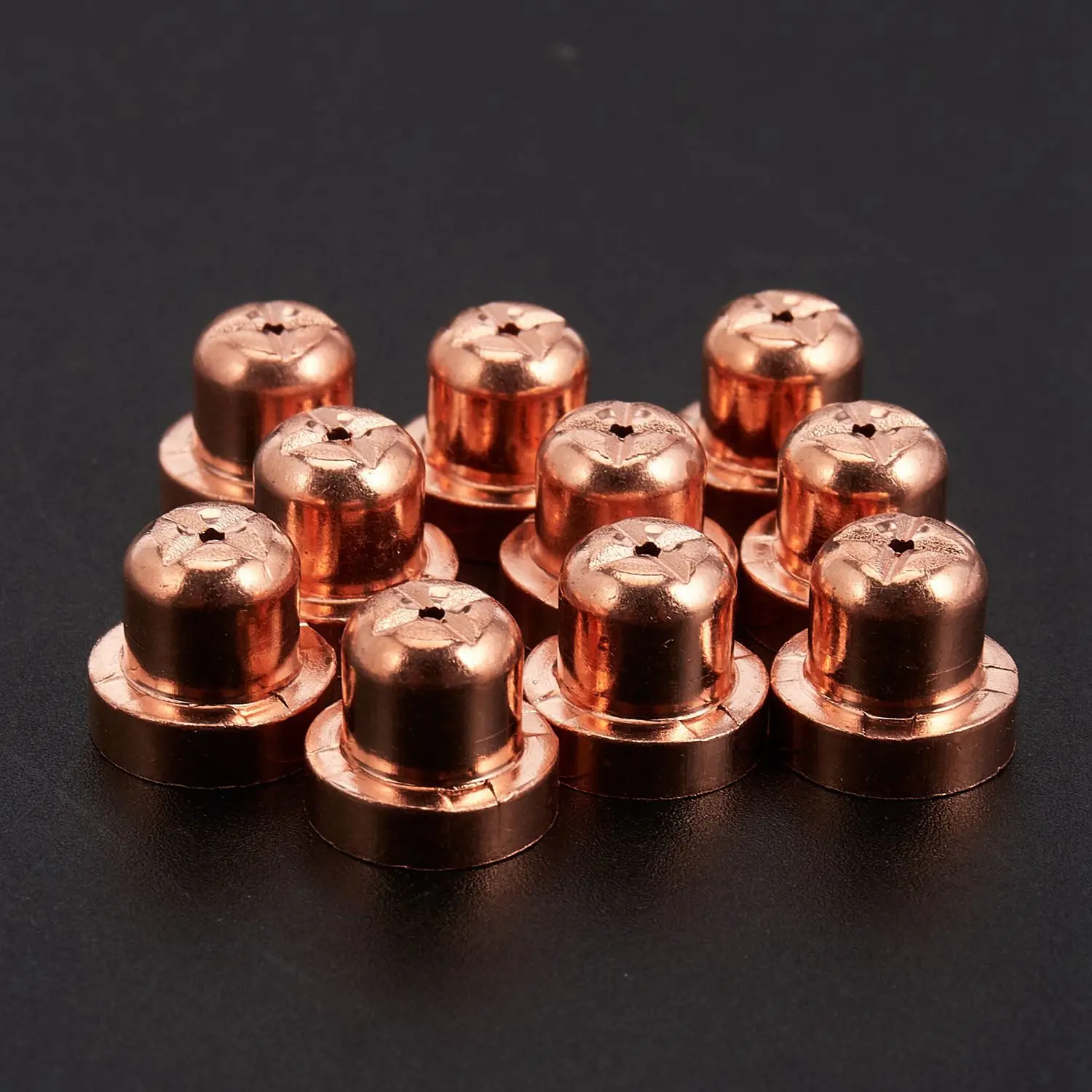 

A23P 32Pcs For PT 31 -40 40A Standard Size Plasma Cutting Torch Cutter Consumables Extended Tip Nozzles Electrode
