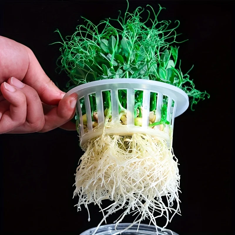 

20 Planting Baskets, Hydroponic Vegetable Planting Baskets, Plastic Flower Pots Home Balcony Gardening And Nursery Hydroponic