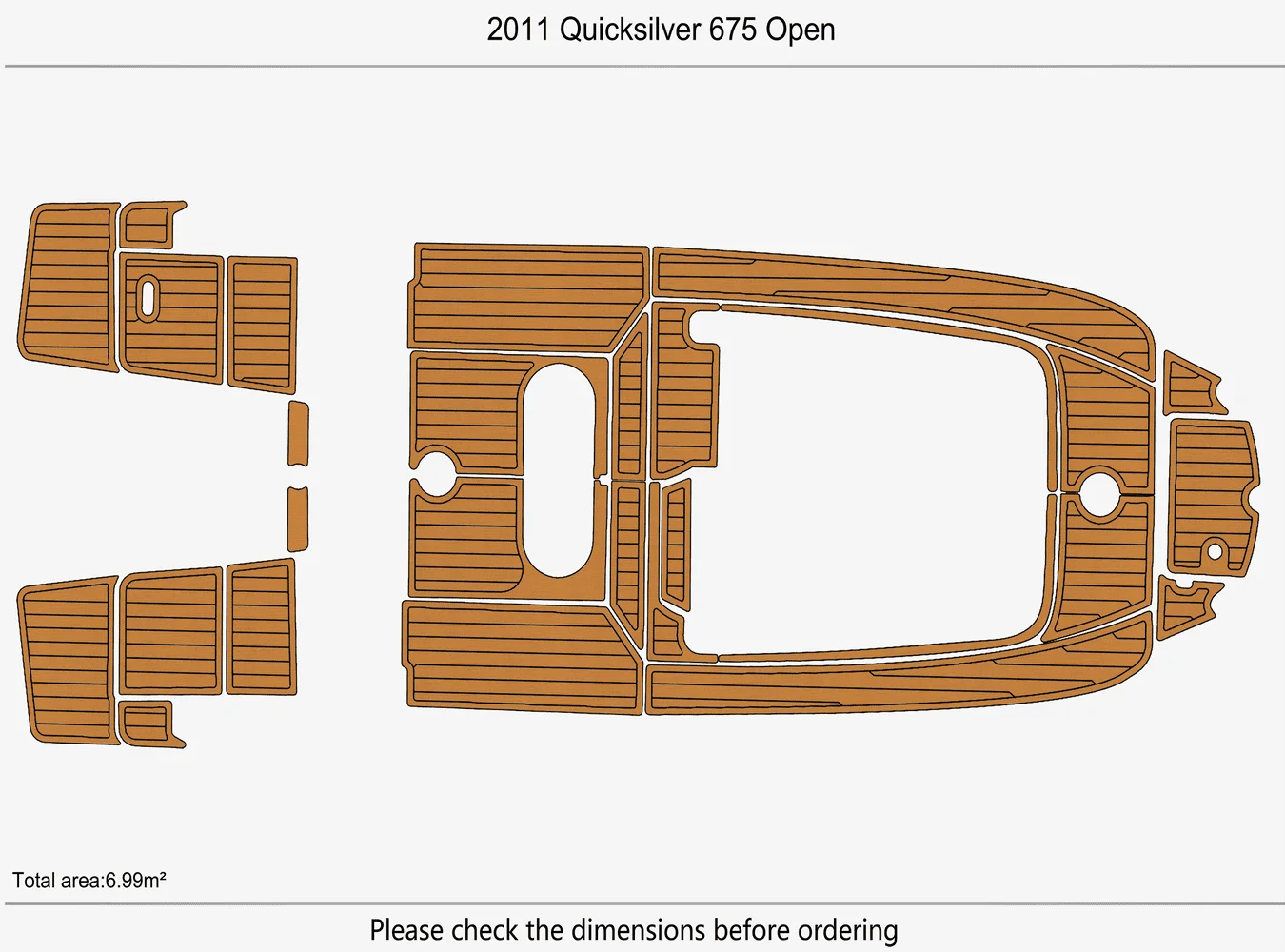2011 Quicksilver 675 Open 1/4