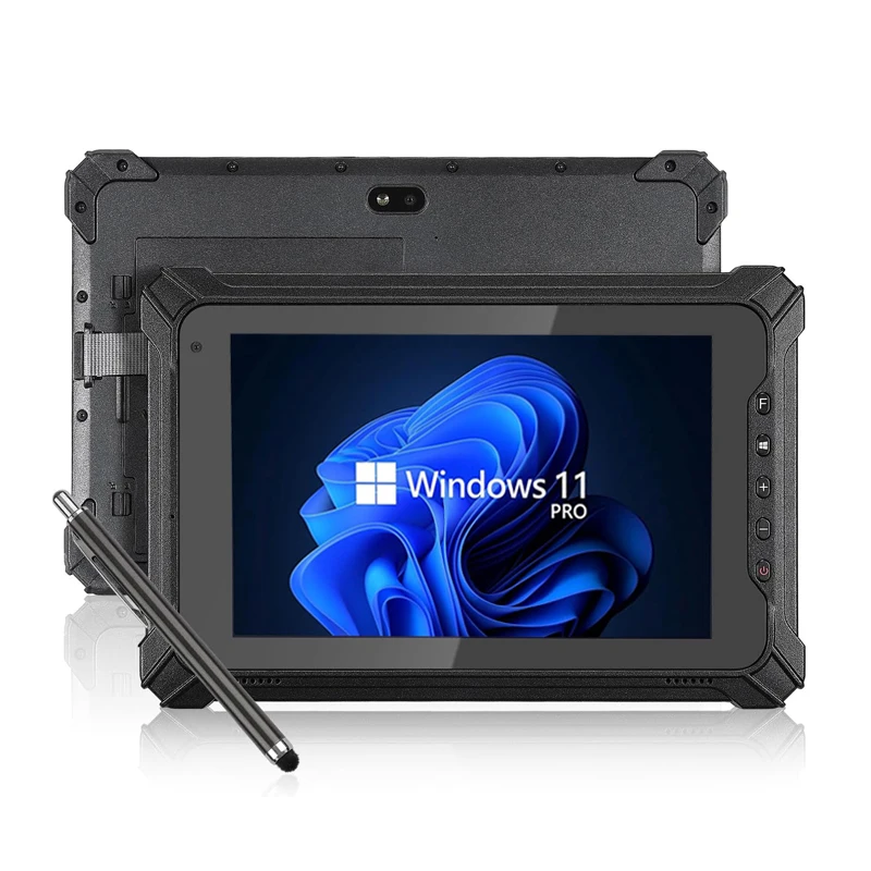 Windows 11 Pro Rugged Tablet 8GB+128GB Industrial Tablets Intel N5100 700nit 8 inch Work Tablet 4G LTE Business Construction