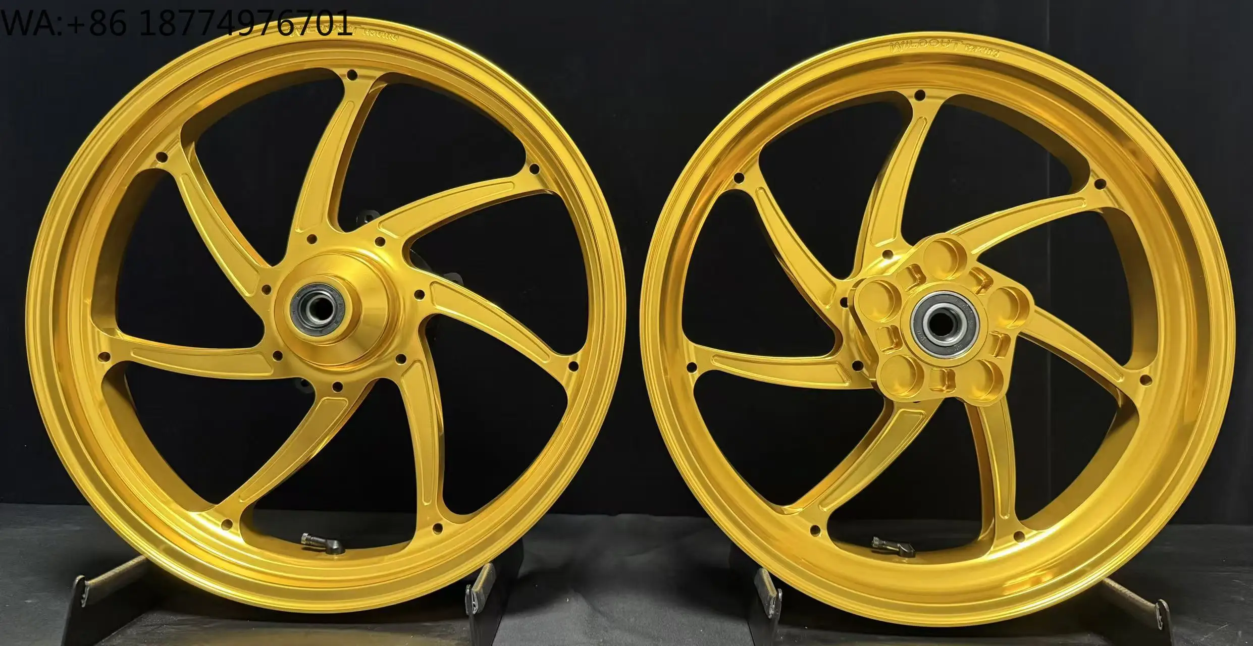 

Аксессуары для мотоциклов: передние и задние колесные диски из алюминиевого сплава для моделей KAWASAKI ZX25R