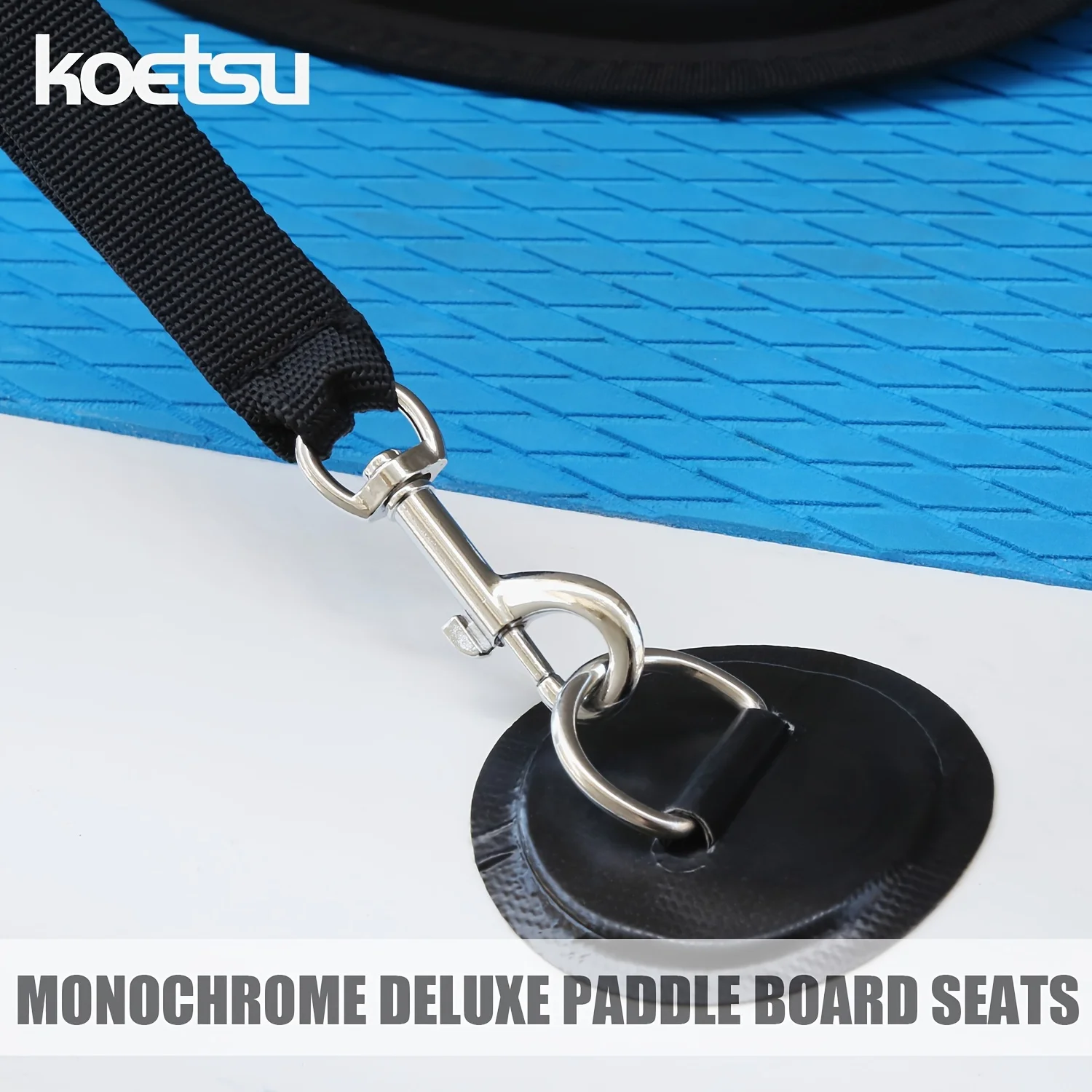 KOETSU Paddle Board Easy Seat Surfing SUP Paddle Board Ruderbrett Kanu Tragbares Rückenlehnenkissen – Detail 3