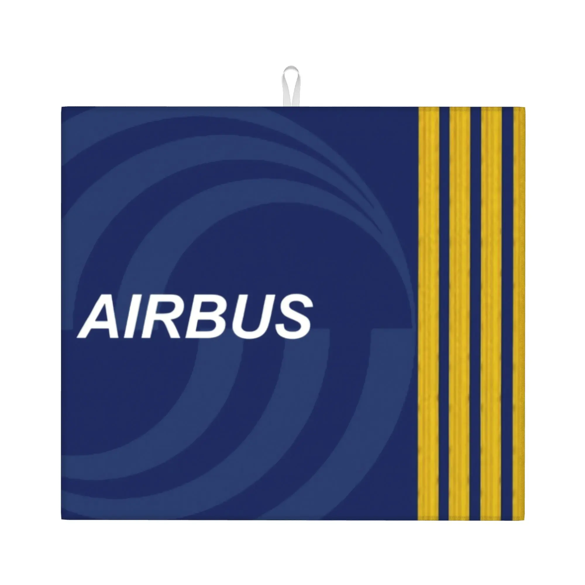 Drying Mat For Kitchen Airbus  Fighter Pilot Barware Tableware Oil Proof Aviation Airplane Washable Kitchen Sink Drying Pad