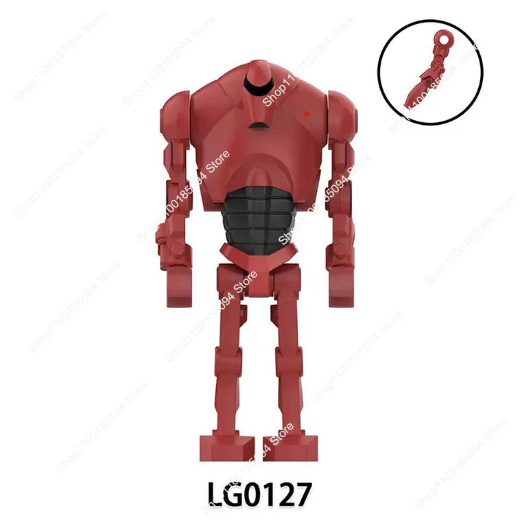 LG1018 New series building blocks Mini Figures Toys With Accessories DIY Hobby Display Gifts birthday gift Collect toys