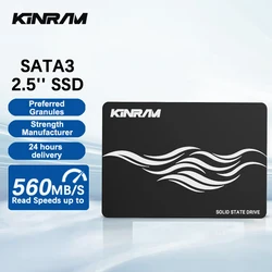 KinRam 256GB SSD 512GB 64GB 2.5 SATA 3 PC Desktop Hard Disk 120GB 128GB 240GB HDD Internal SATA3 Solid State Drive For Laptop