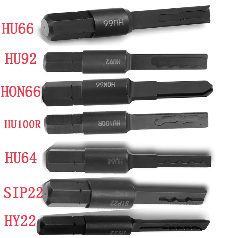 New Arrival Car Lock Pick Power Key Strong Force Auto Locksmith Tools NSN14 HU66 HU92 SIP22 HON66 HY22 HU64 HU100R