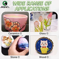 100ml Marie's Acrylic Paint,Assorted Colors,Waterproof,Pigments for DIY Craft,Rock,Wood,Professional Pigments for Adults,Artists 4
