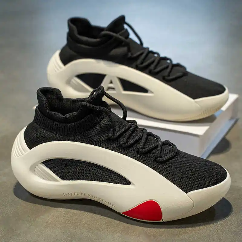 Thick Sole Tied Adult Sneakers Skateboarding Original Brand Tennis For Men 44 Size Shoes Sports Luxus Outing Retro Outings