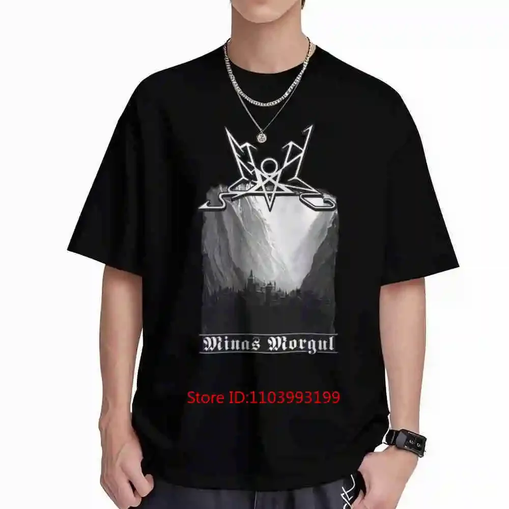Summoning Minas Morgul Black Metal Short Sleeve Tee 100% Cotton T-Shirt