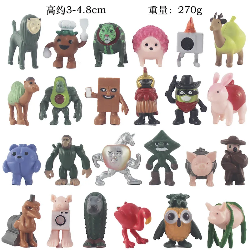 8 Set PCS Tung Tung Tung Sahur Action Figures, Each Figure is about 2