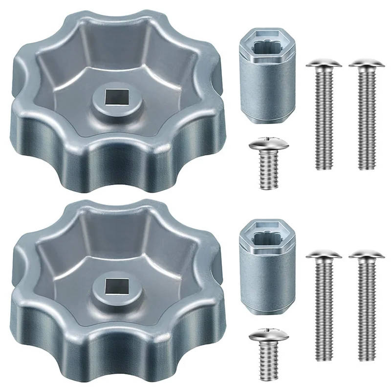 

A92P For Danco 10006 Hose Bib Compatible 2-Pack Outdoor Faucet Water Spigot Handle With Adapter Screws Included