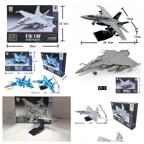 New Military Series Building Blocks Creative Multi-Purpose Fighter SU-25 F18 J35 ABS Aircraft F14 Model Toys For Boy Xmas Gift