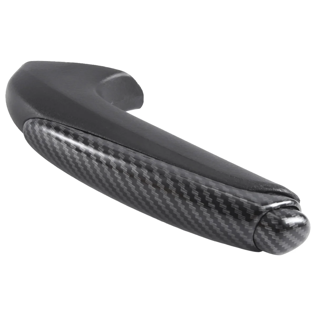 Palanca de freno de mano de carbono para aparcamiento Interior de coche, cubierta de agarre para Honda Civic 2006-2011, 47115-SNA-A82ZA
