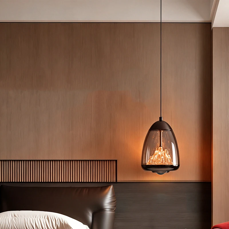 Modern restaurant bedroom pendant light LED pendant light indoor lighting modern intelligent application lighting fixtures