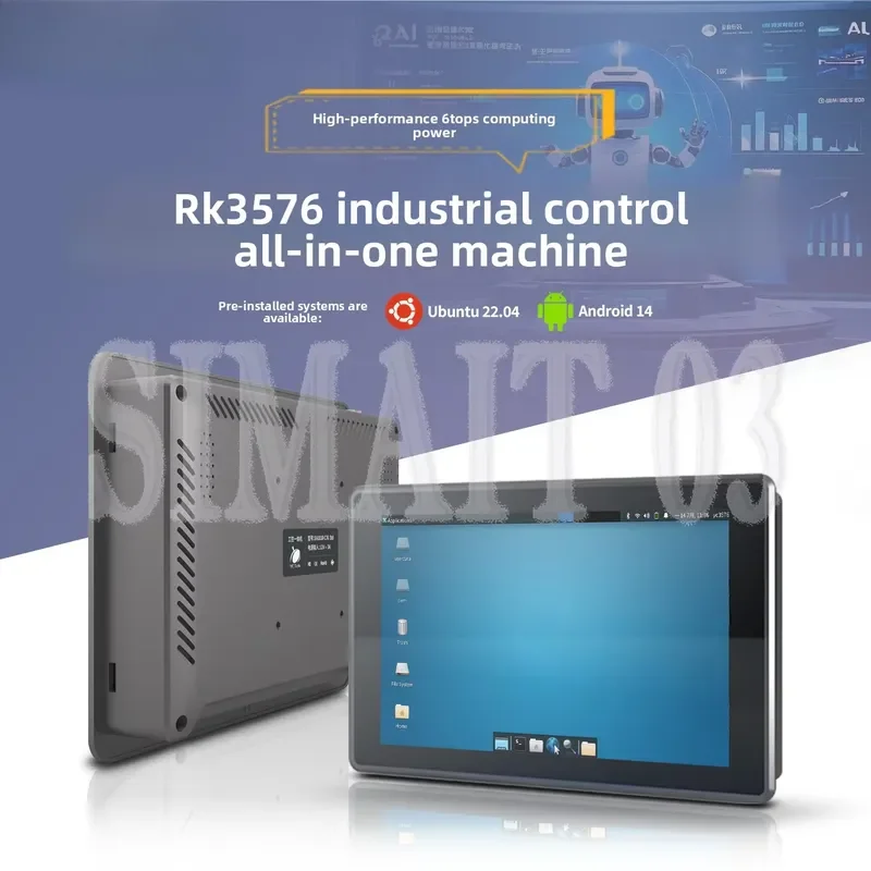 RK3576 Industrial Panel PC - 6TOPS AI 10.1