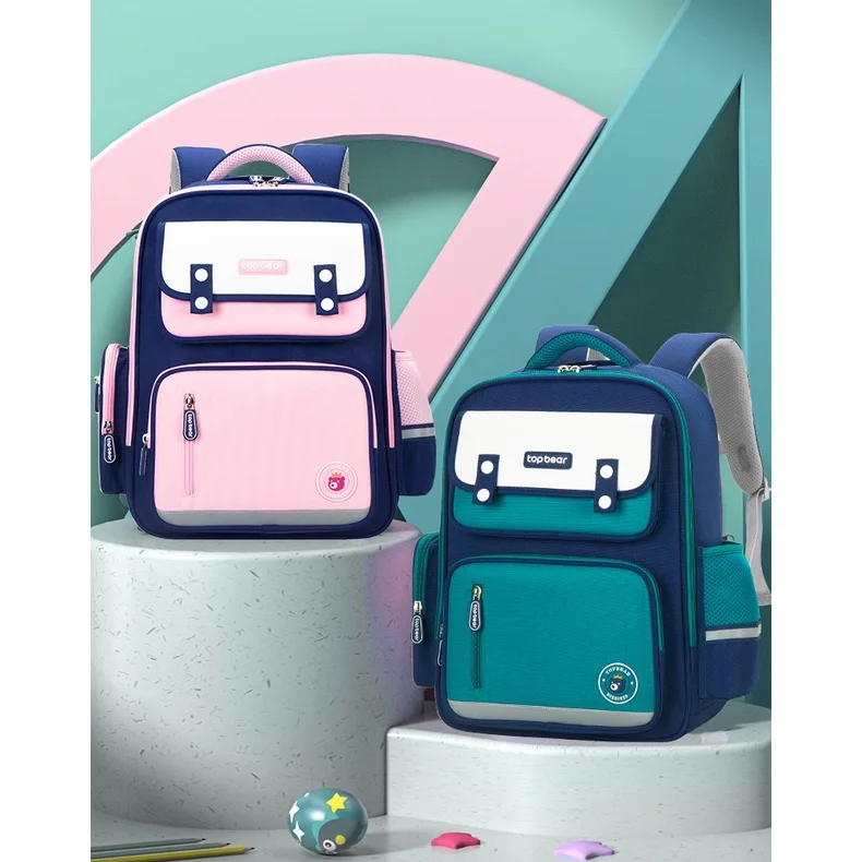 Children Primary School Students British Style Backpacks New Grade 1-3-6 Girl Boy Fashion Comfortable Large Capacity Bags Hot
