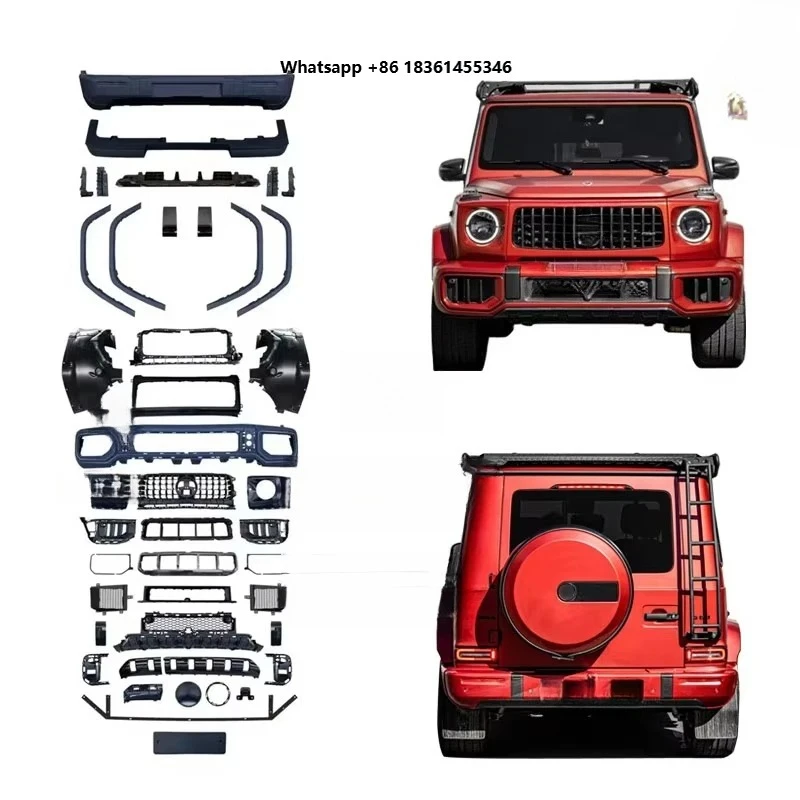 

FOR G Class W464/W465 G63 Body Kit | Front/Rear Bumper, Grille & Flares | Upgrade Set - Limited Offer