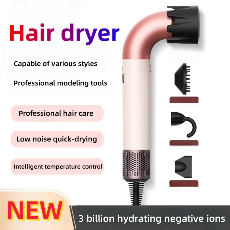 مجفف شعر احترافي، مجفف شعر بالأيونات السالبة، أداة تصفيف محمولة لصالونات الشعر المنزلية، مجفف شعر كهربائي سريع الجفاف #1