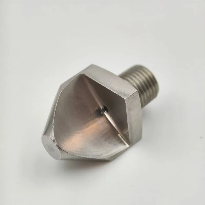 Stainless steel narrow-angle fan nozzle, sand and ore cleaning, high-impact fan nozzle