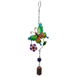 Creactive Iron Art Butterfly Wind Chimes Hanging Windbells Window Yard Garden Decor Room Decoration Accessories