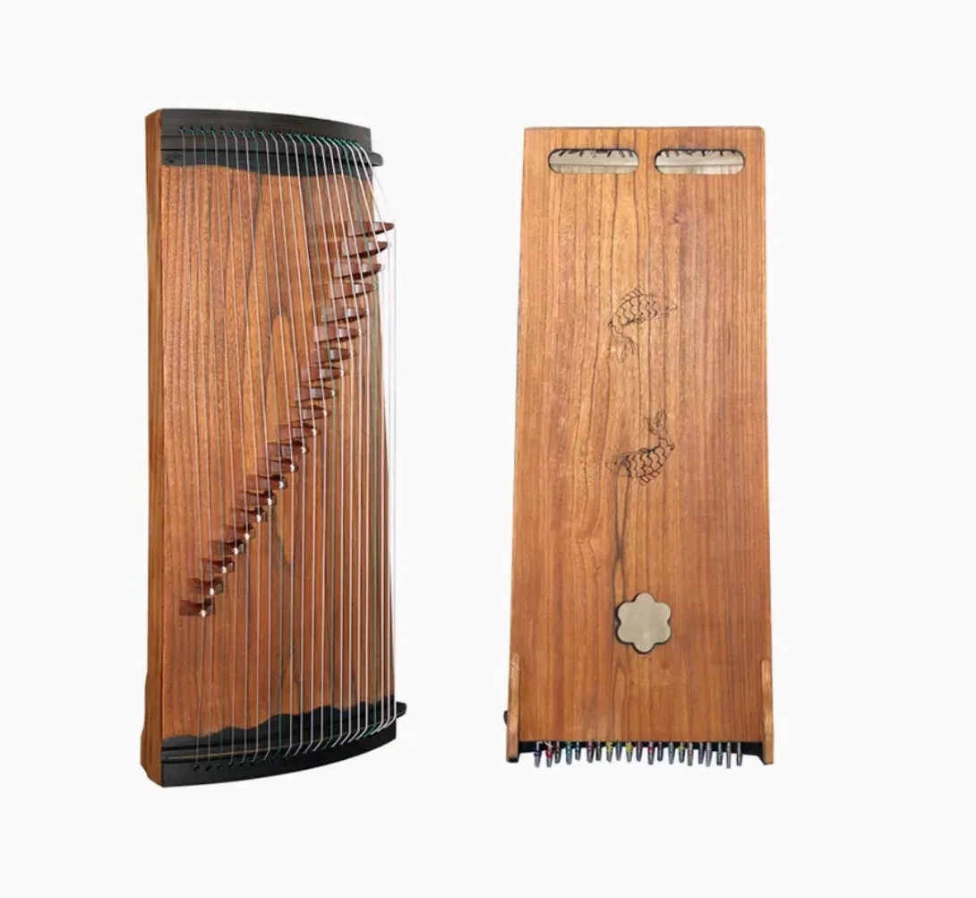 

Small guzheng 82 cm 21 string blackwood stringed instrument