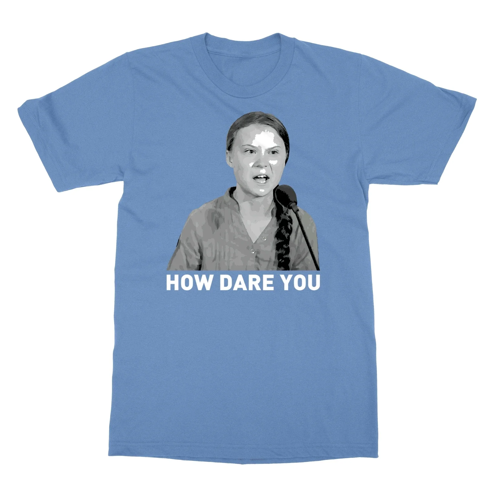 Greta Thunberg Climate Change Activist How Dare You Men''s T-Shirt