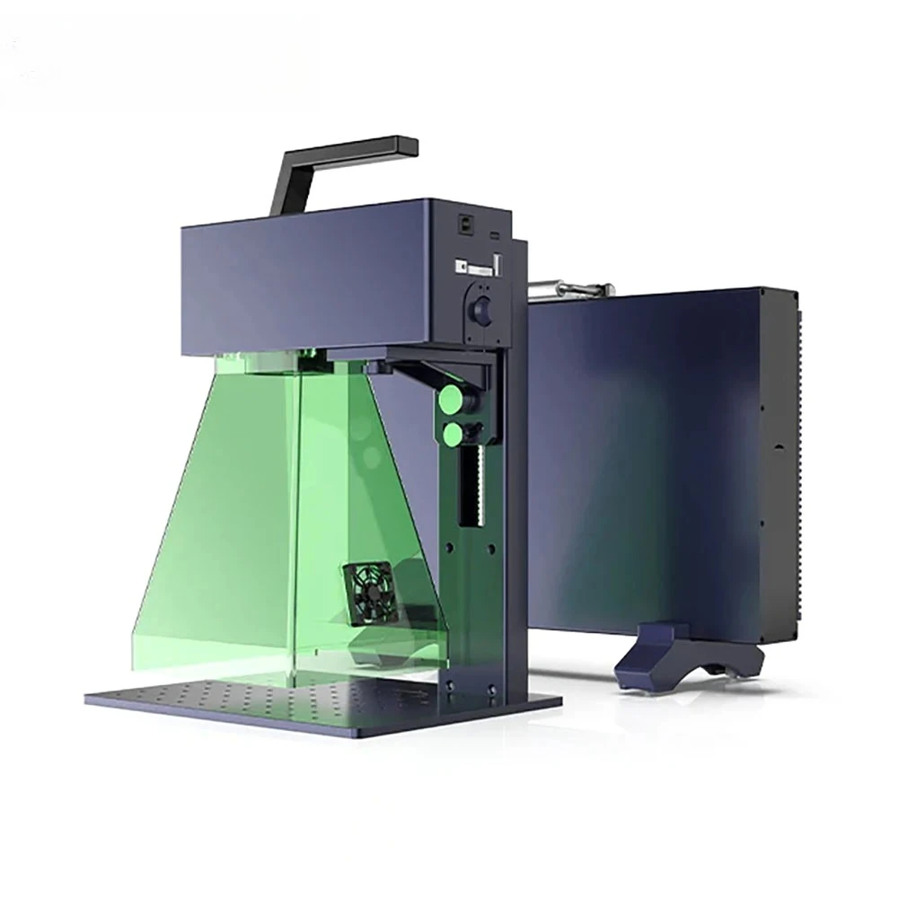 JPT 30w 50w 60w 100w 200w Mopa Fiber Lase r Marking Machine Deep Engraving Jewelry Gold Silver Cutting Metal 3D Lase r Engraver